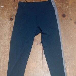 Kids Black and Gray Leggings